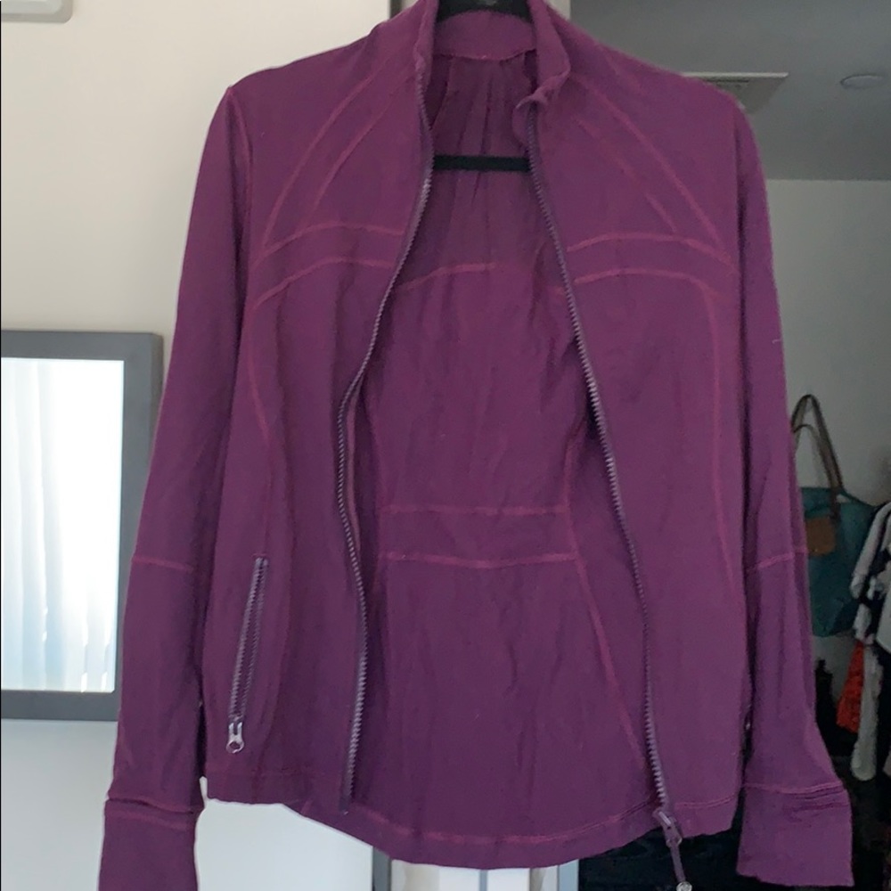 Lululemon define jacket purple